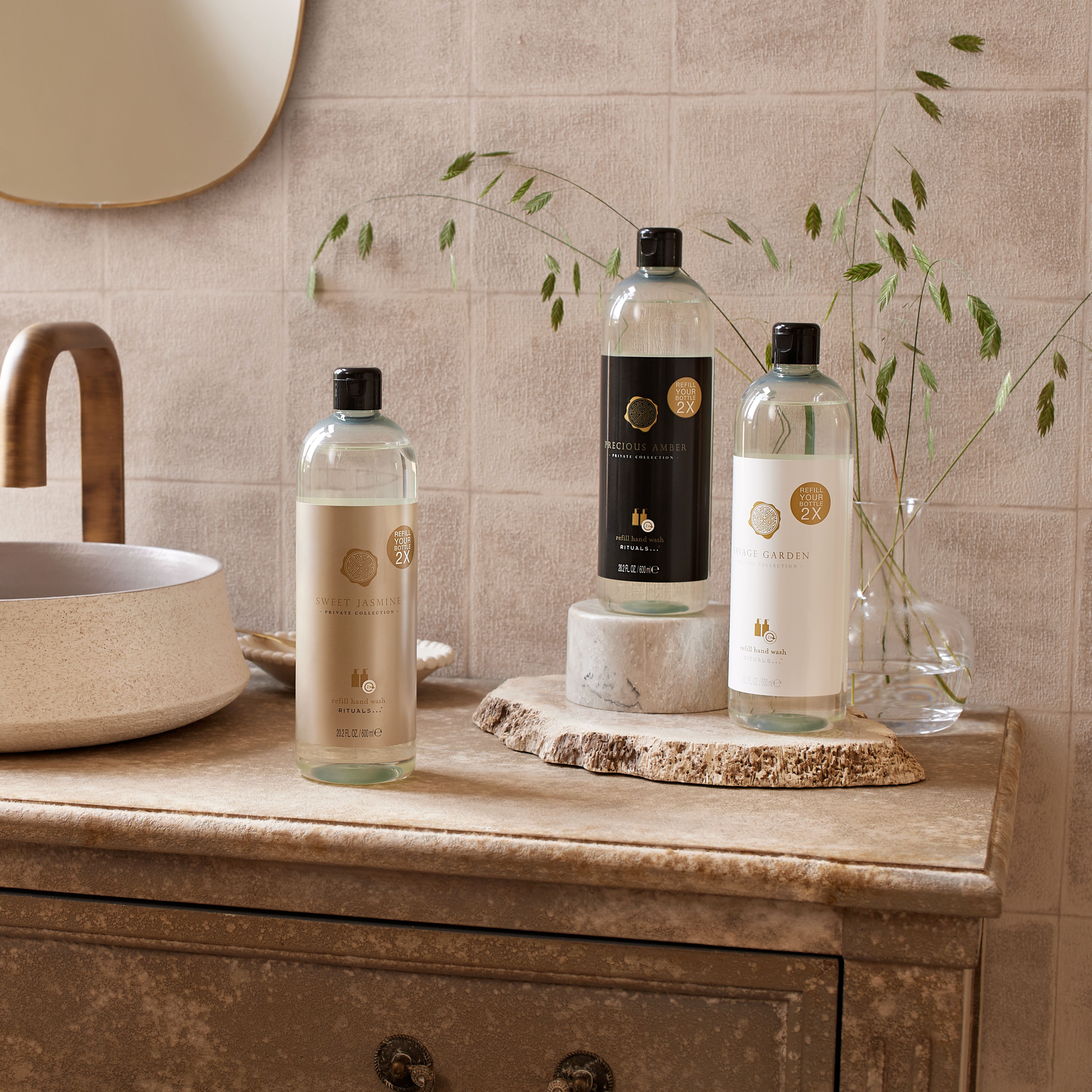 Savage Garden Refill Hand Wash Lifestyle How to Use