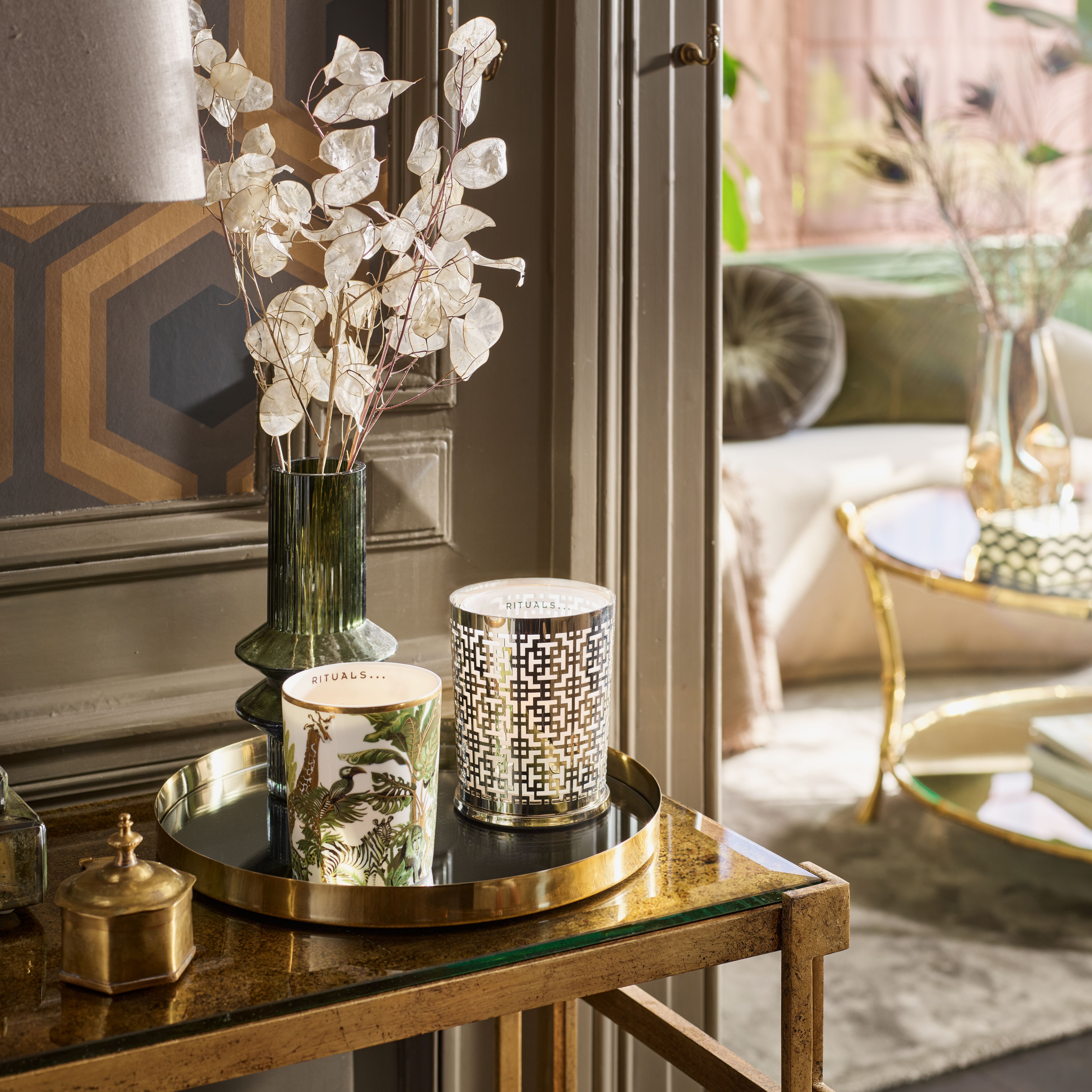 Private Collection, Orris Mimosa Mini Scented Candles Set