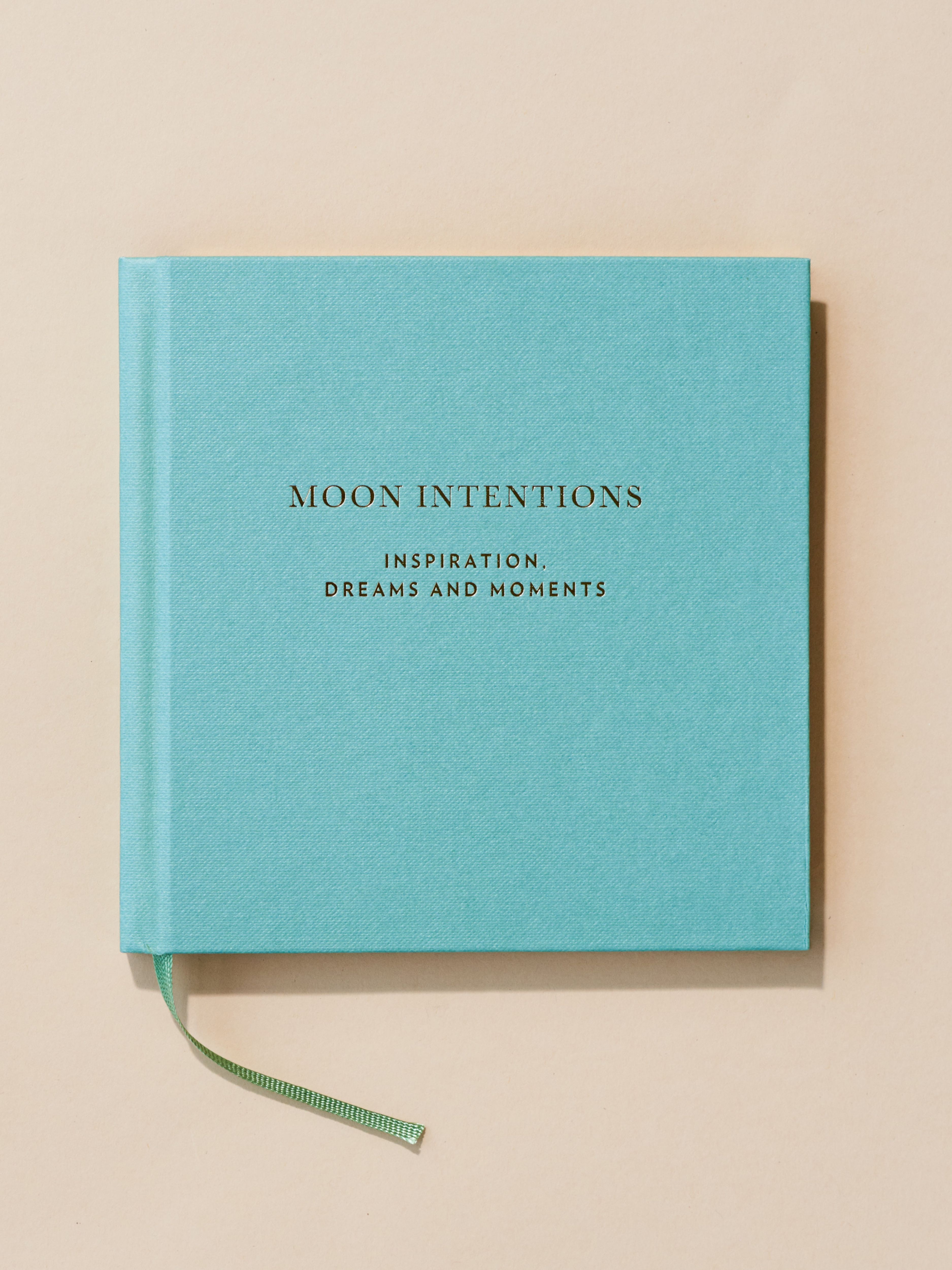 Moon Intentions Notebook Lifestyle with Product