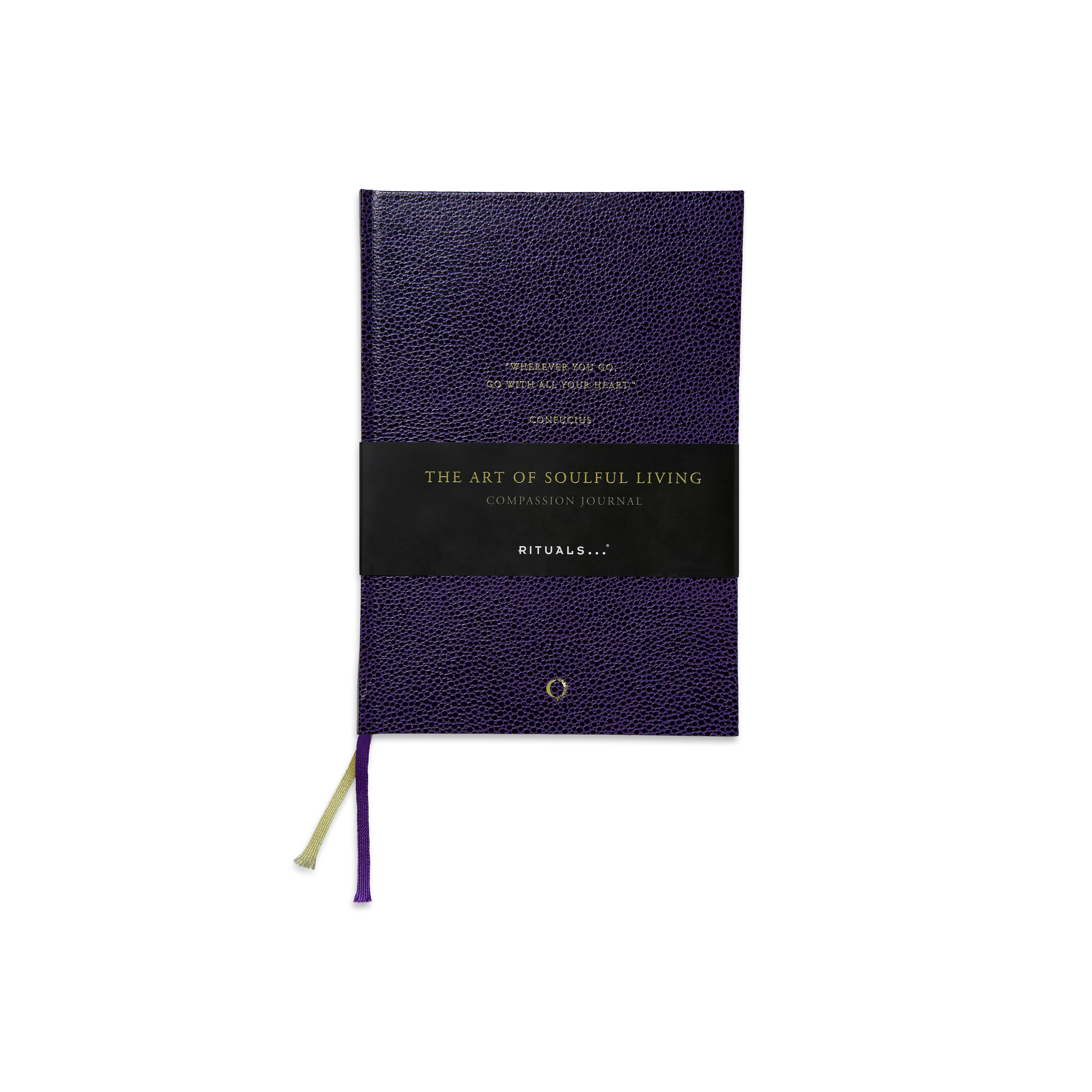 håndlaget notatbok med forgylte kanter, houseofrituals, Blue, RITUALS