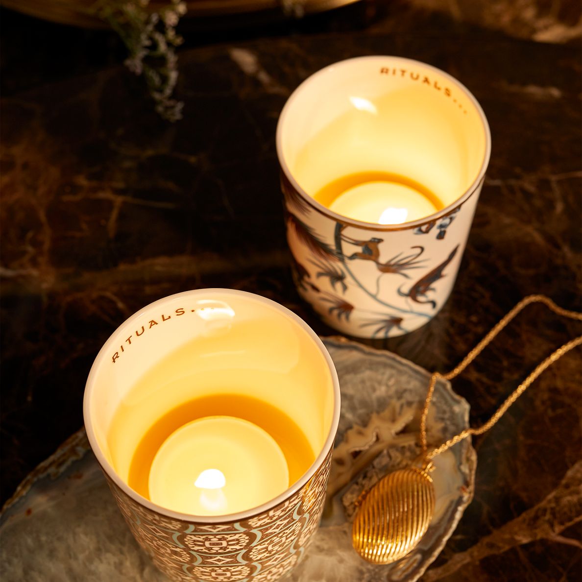 Cotton Blossom Mini Scented Candles