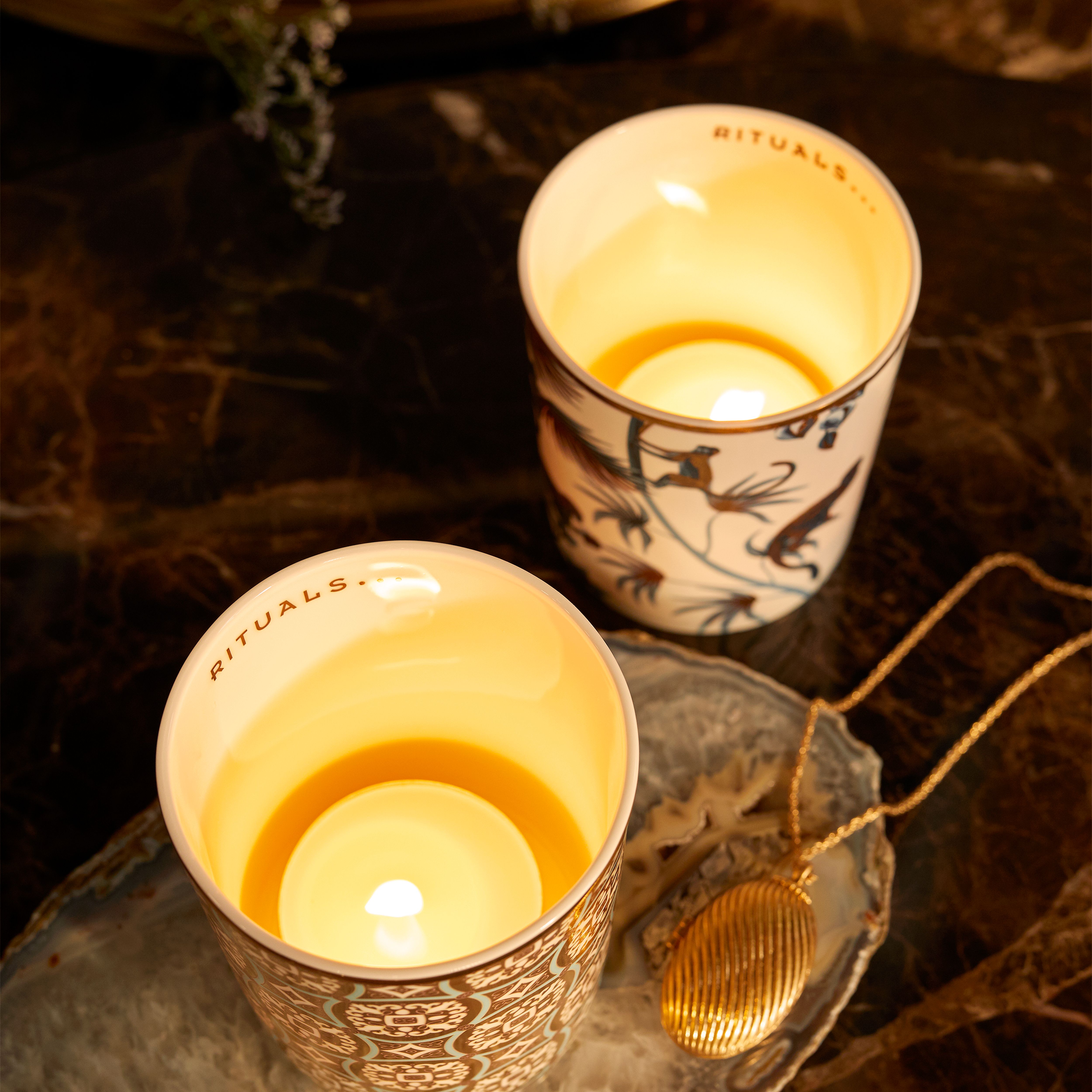Orris Mimosa Mini Scented Candles