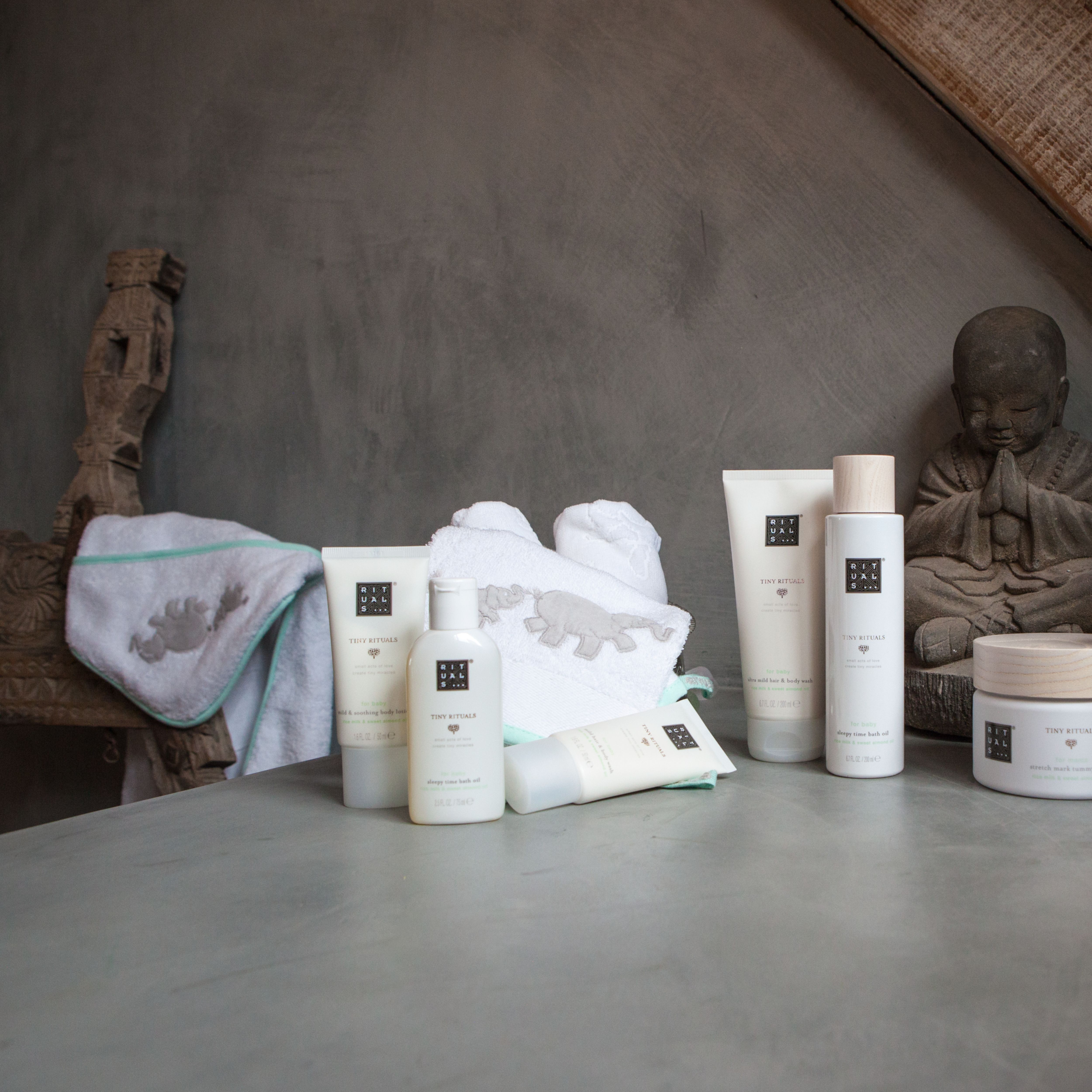 Tiny Rituals Lifestyle with Product Range