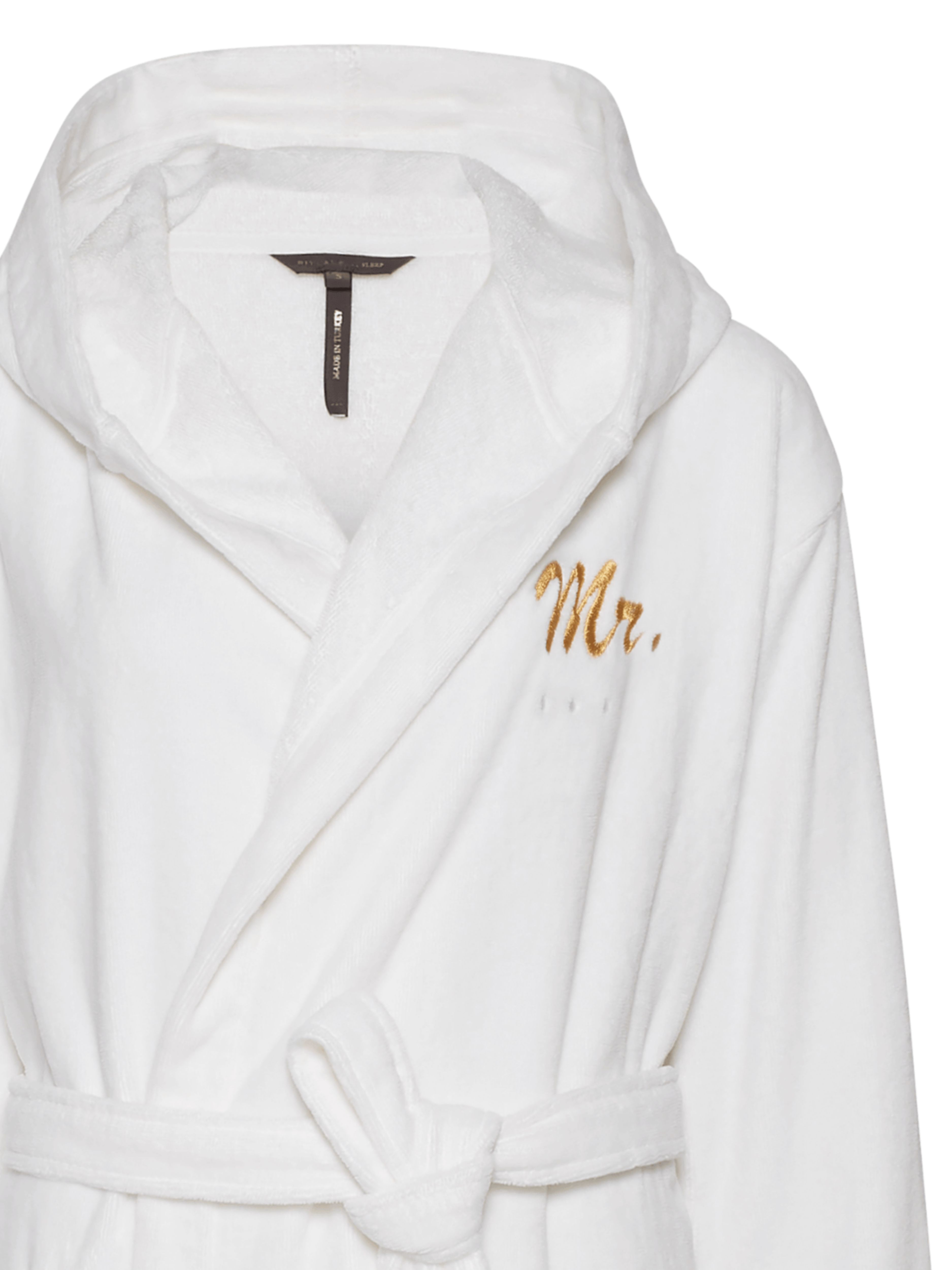 Mr Bathrobe - White - S