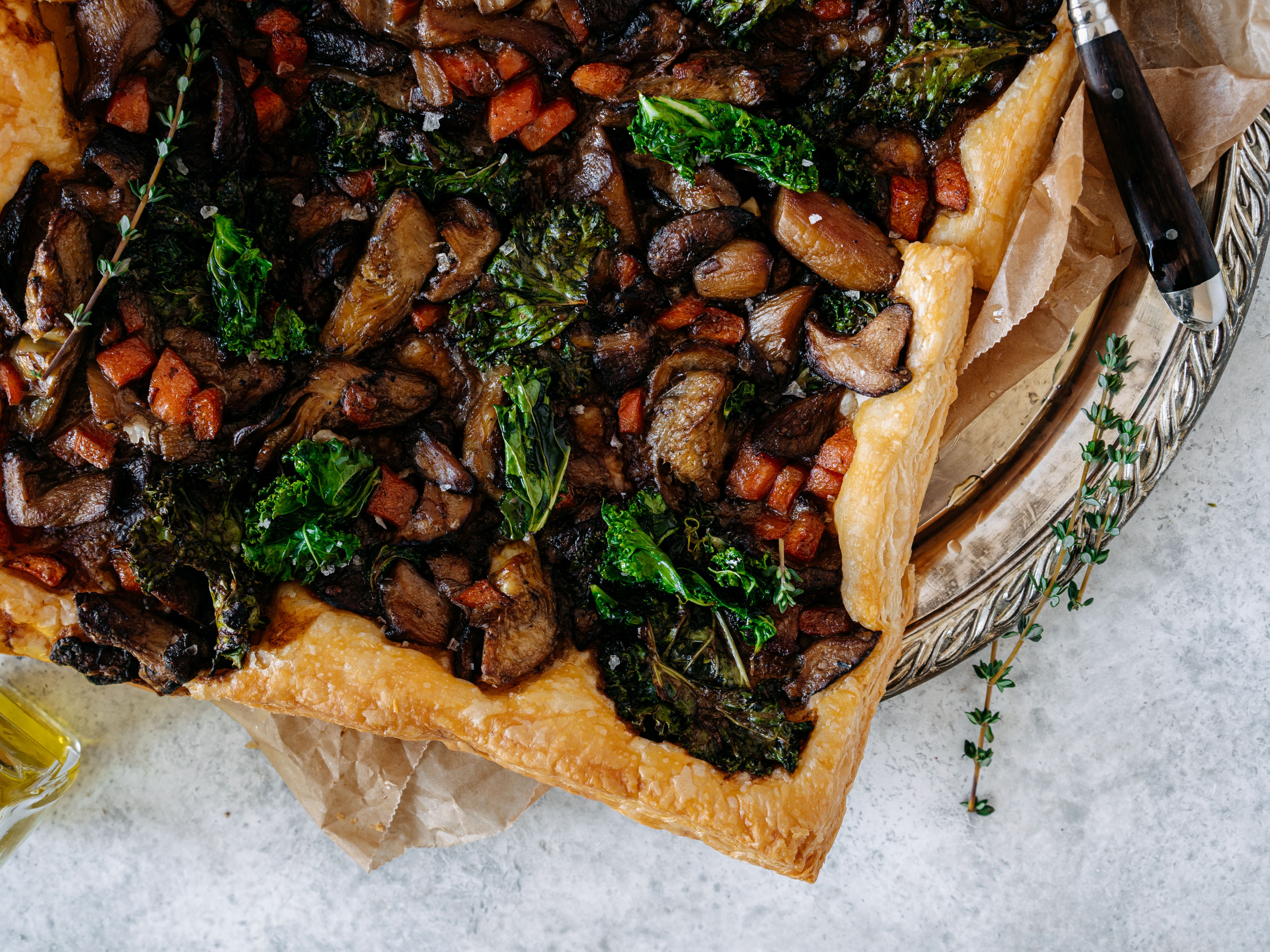 Aimer, c’est partager - La tarte aux champignons parfaite