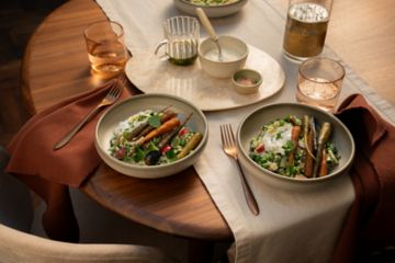 Easy dinnertime: Herby, zesty bulgur bowl