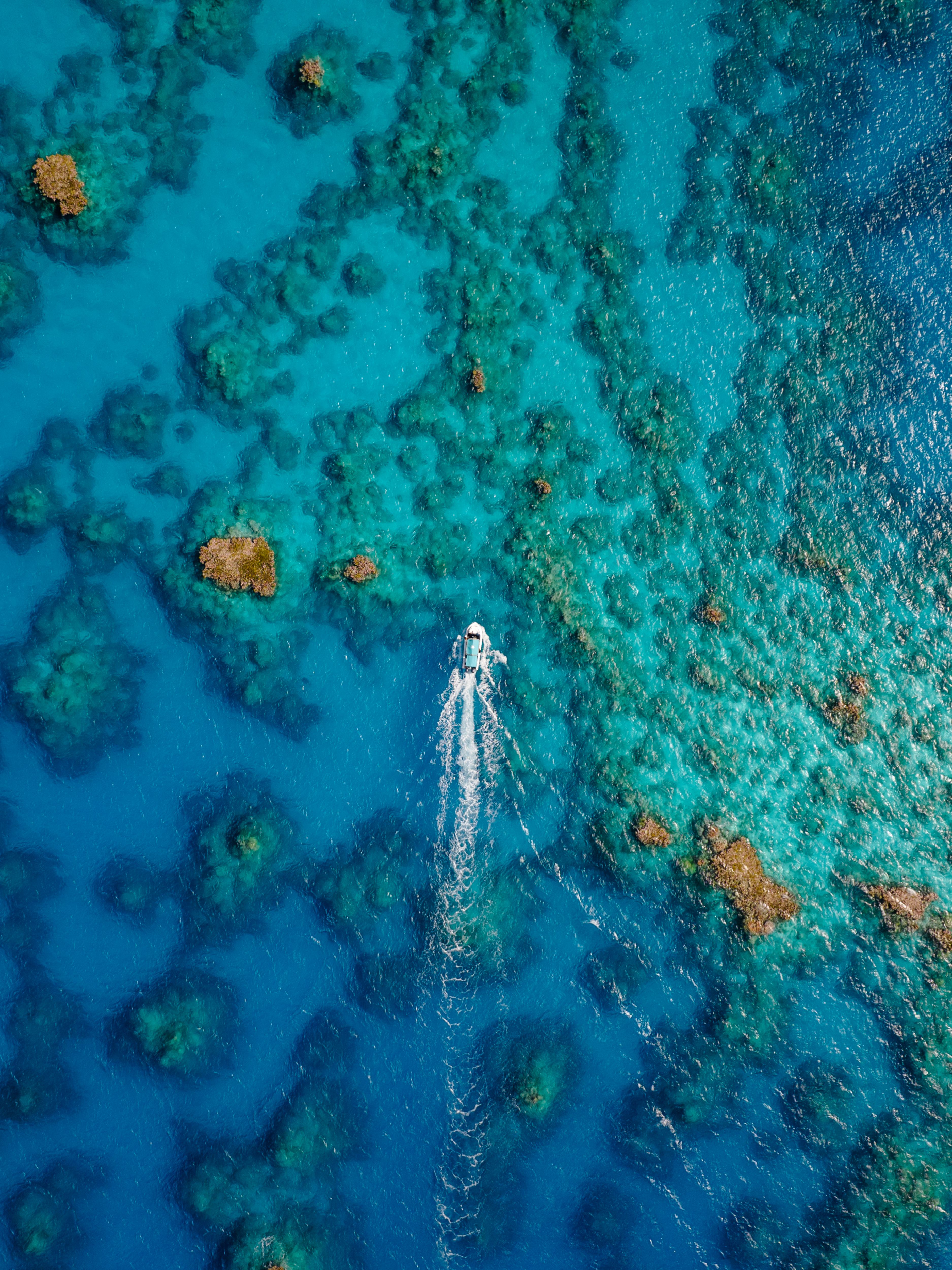 Tongareva, Cook Islands - 2023/06/28: Aerial view of Tongareva atoll. Darryl MacDonald/ National Geographic Pristine Seas.